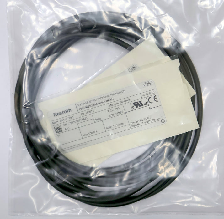 Bild des Artikels REXROTH-MSS-Stator-Motor-MSS200C-050-A1N-NN-R911279907-Ø220mm-unbenutzt-OVP