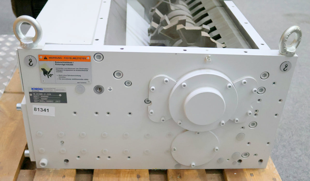 Bild des Artikels KNOLL-Spänezerkleinerer-ZV-600-Z-G10-+-SEW-Getriebemotor-KAF87-DRN112M4/ASE1/TF