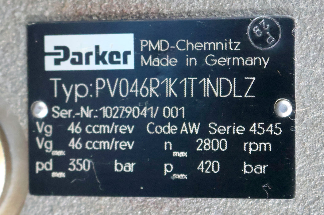 Bild des Artikels PARKER-PVplus-Axialkolbenpumpe-PV046R1K1T1NDLZ-n=-2800U/min-Vg=-46cm³/U