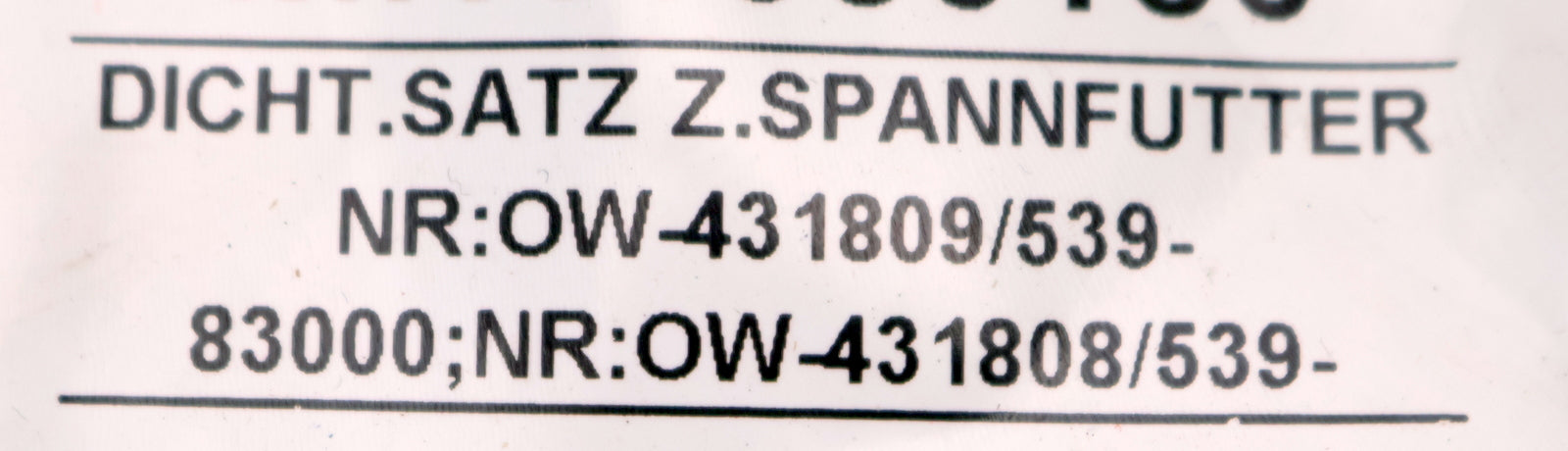 Bild des Artikels RÖHM-Dichtelemente-Satz-für-Spannfutter-OW-431809-unbenutzt