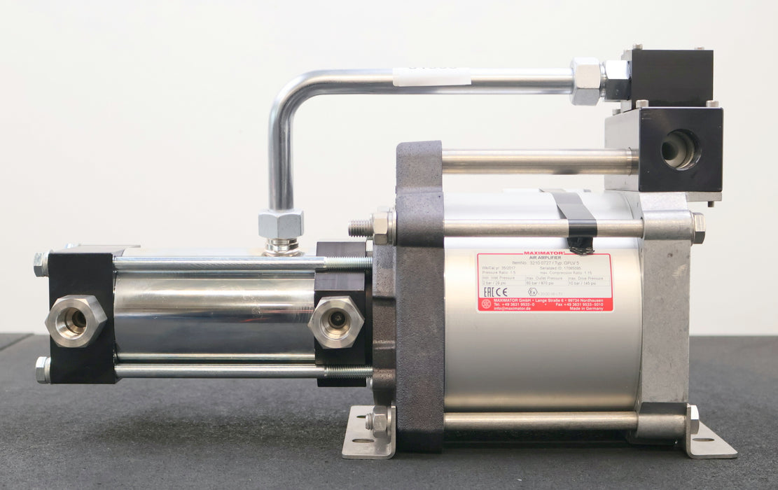 Bild des Artikels MAXIMATOR-Druckluftnachverdichter-GPLV-5-3210.0727-min.-Inlet-pressure-2bar
