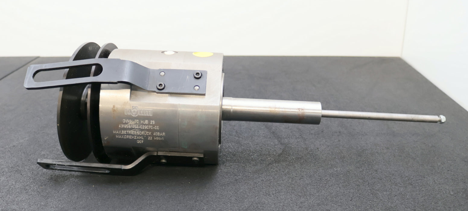 Bild des Artikels RÖHM-Hydraulischer-Vollspannzylinder-OVHH-70-Hub-23-431959/454-029070-00