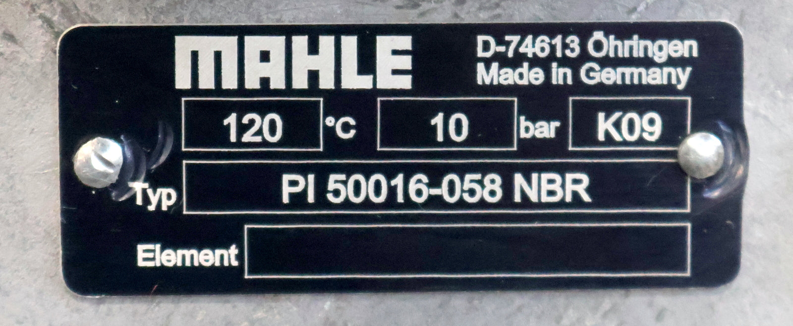 Bild des Artikels MAHLE-Rücklauf-Filter-PI-50016-058-NBR-120°C-10bar-K09-mit-MAHLE-7.759-999-6