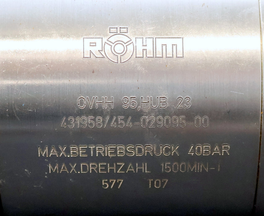 Bild des Artikels RÖHM-Hydraulischer-Vollspannzylinder-OVHH-95-Hub-23-431958/454-029095-00