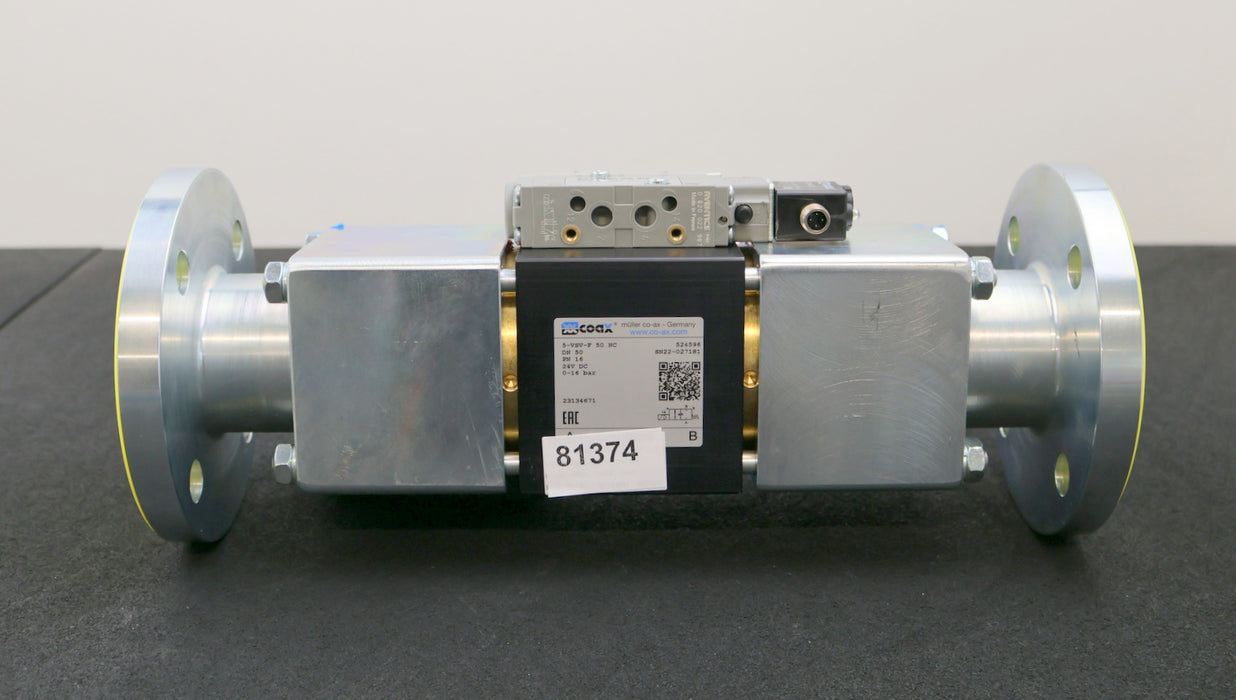 Bild des Artikels MÜLLER-COAX-2/2-Wege-coaxial-fremdgesteuertes-Ventil-5-VSV-F-50-NC-DN50-0-16bar
