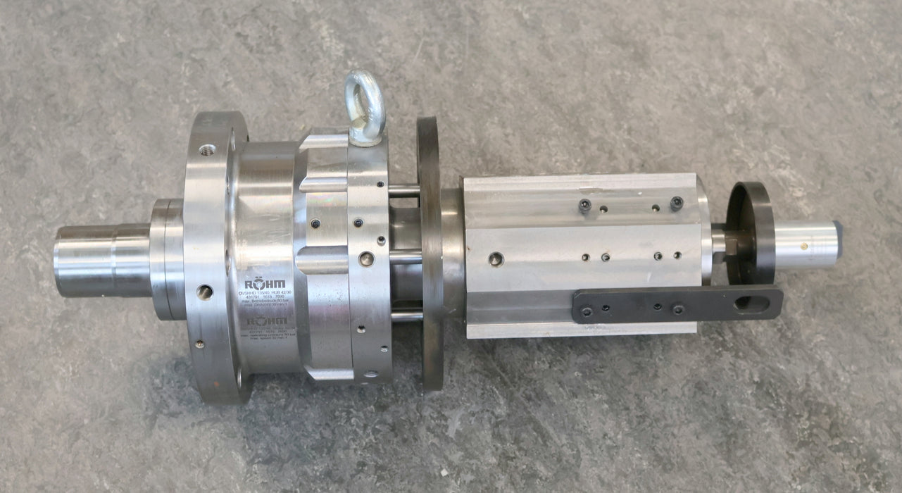 Bild des Artikels RÖHM-Doppelkolben-Spannzylinder-OVSHHD-135/40-Hub-42/30-Art.Nr.-431791-max-80bar