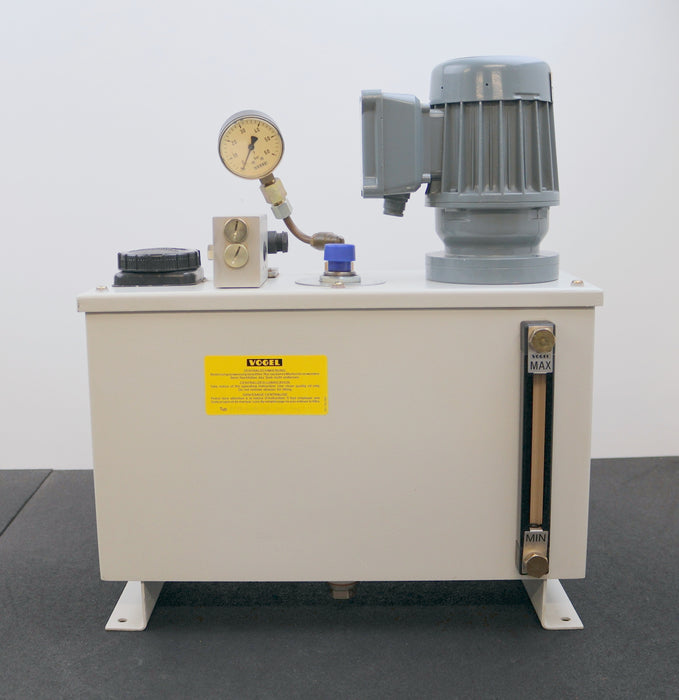 Bild des Artikels VOGEL-Zentralschmierung-ZM12-BEW16-S29-15l-Behälterinhalt-Zahnradpumpenaggregat