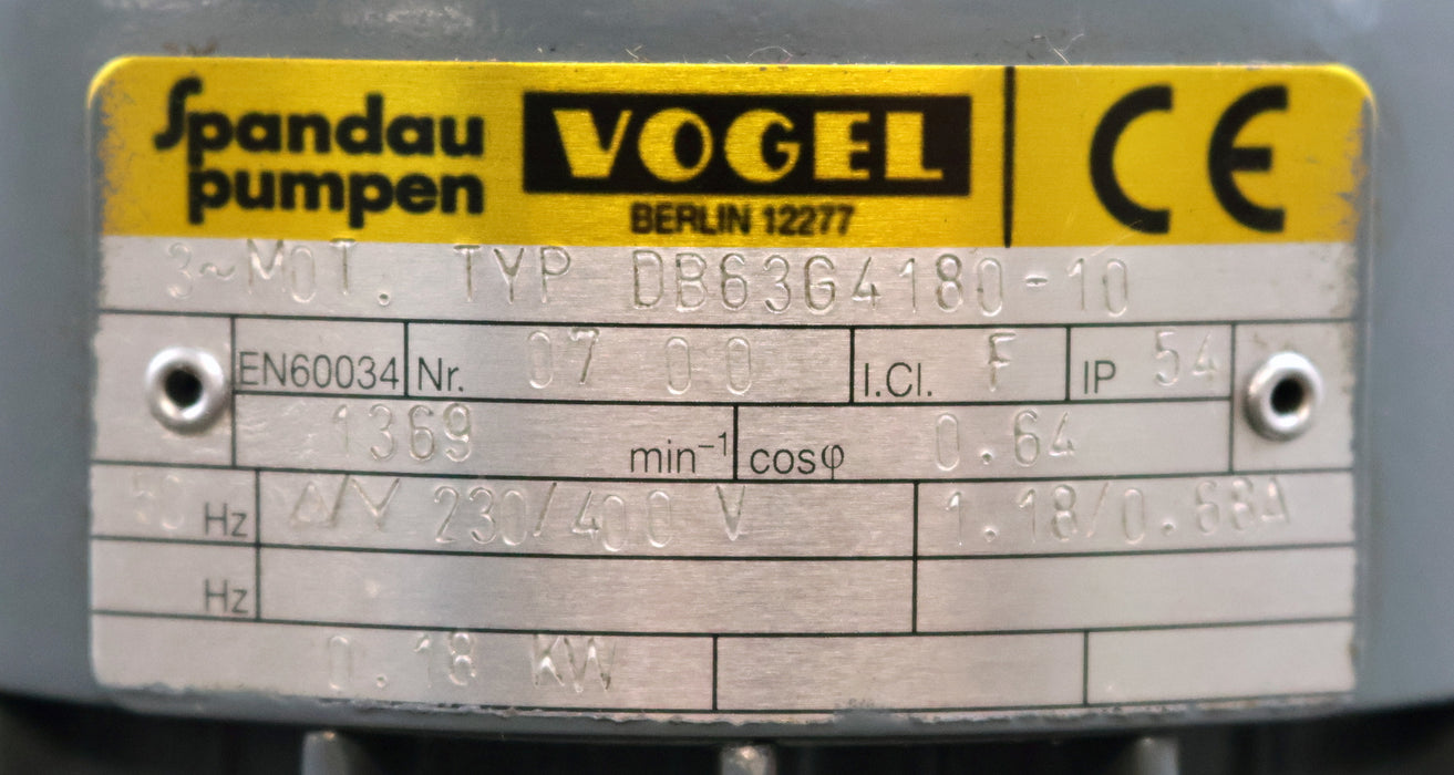 Bild des Artikels VOGEL-Zentralschmierung-ZM12-BEW16-S29-15l-Behälterinhalt-Zahnradpumpenaggregat