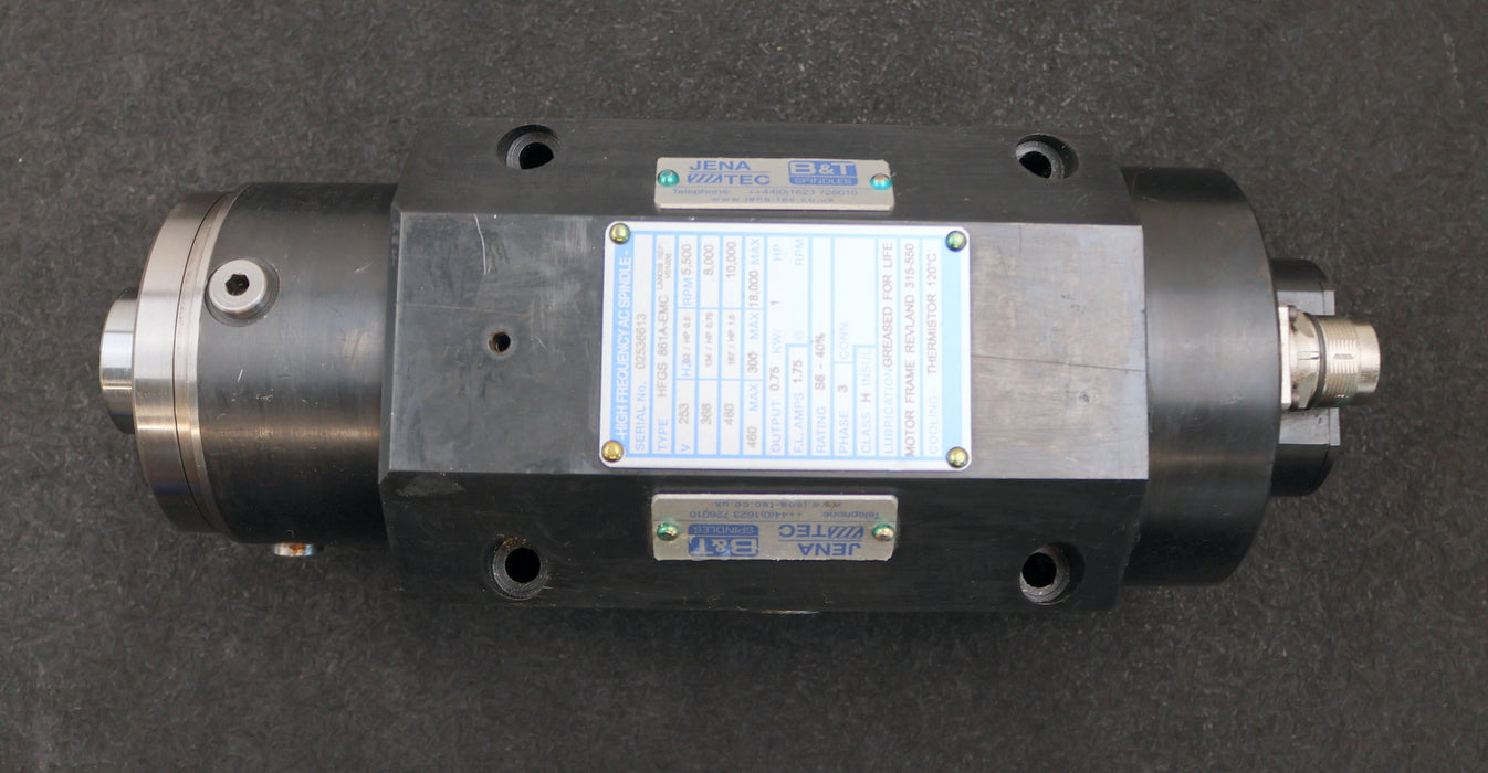 Bild des Artikels JENATEC-/-B&T-SPINDLES-Hochgeschwindigkeits-Spindel-HFGS-861A-EMC