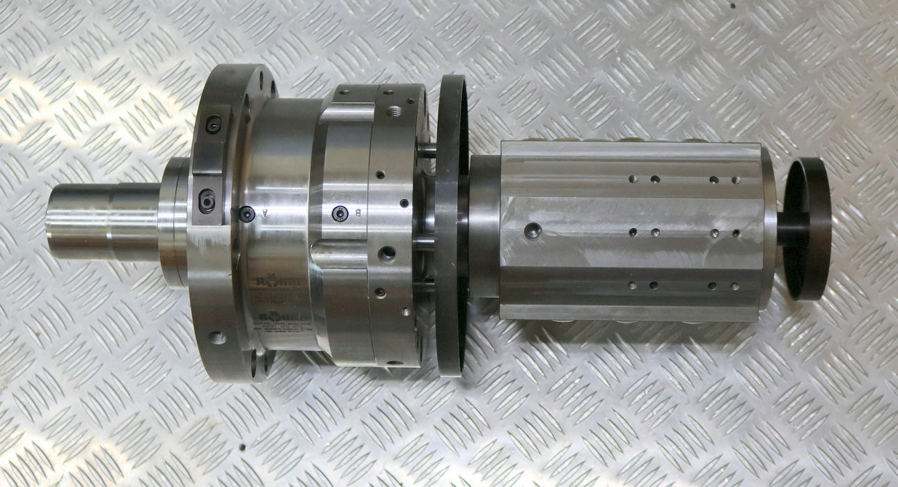 Bild des Artikels RÖHM-Doppelkolben-Spannzylinder-OVSHHD-135/40-Hub-42/30-Art.Nr.-431791