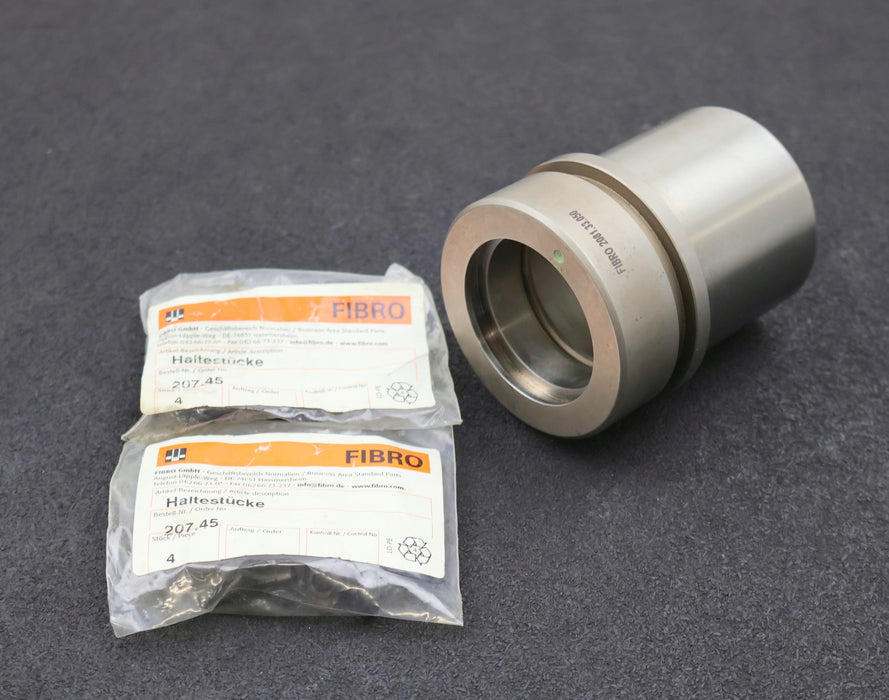 Bild des Artikels FIBRO-NA-Führungsbuchse-mit-Bund-2081.33.050.20-mit-4x-Haltestück-207.45