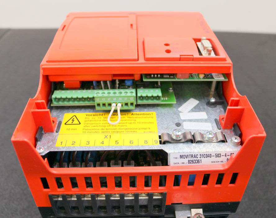 Bild des Artikels SEW-Frequenzumrichter-MOVITRAC-31C040-503-4-00-Sach-Nr.-8263361-U=-3x380-500V