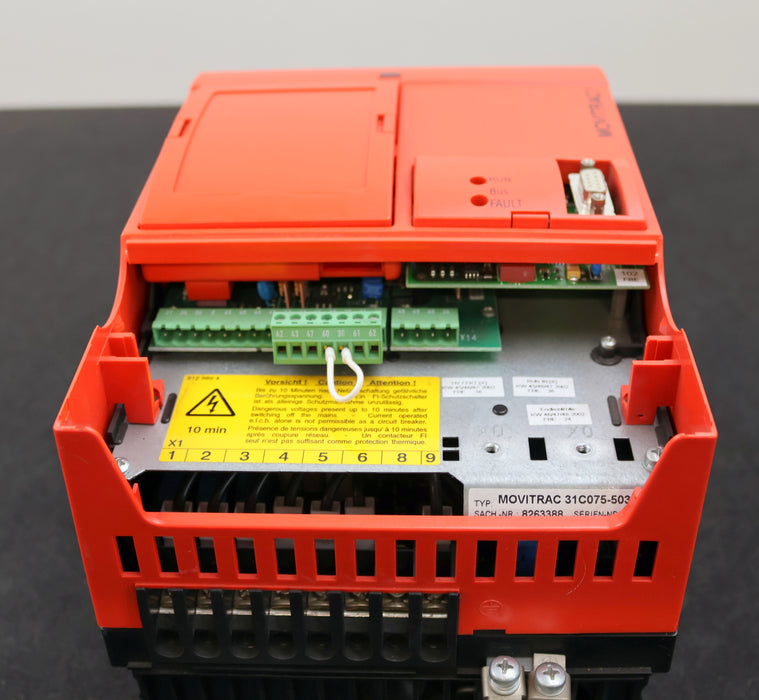 Bild des Artikels SEW-Frequenzumrichter-MOVITRAC-31C075-503-4-00-Sach-Nr.-8263388-U=-3x380-500V
