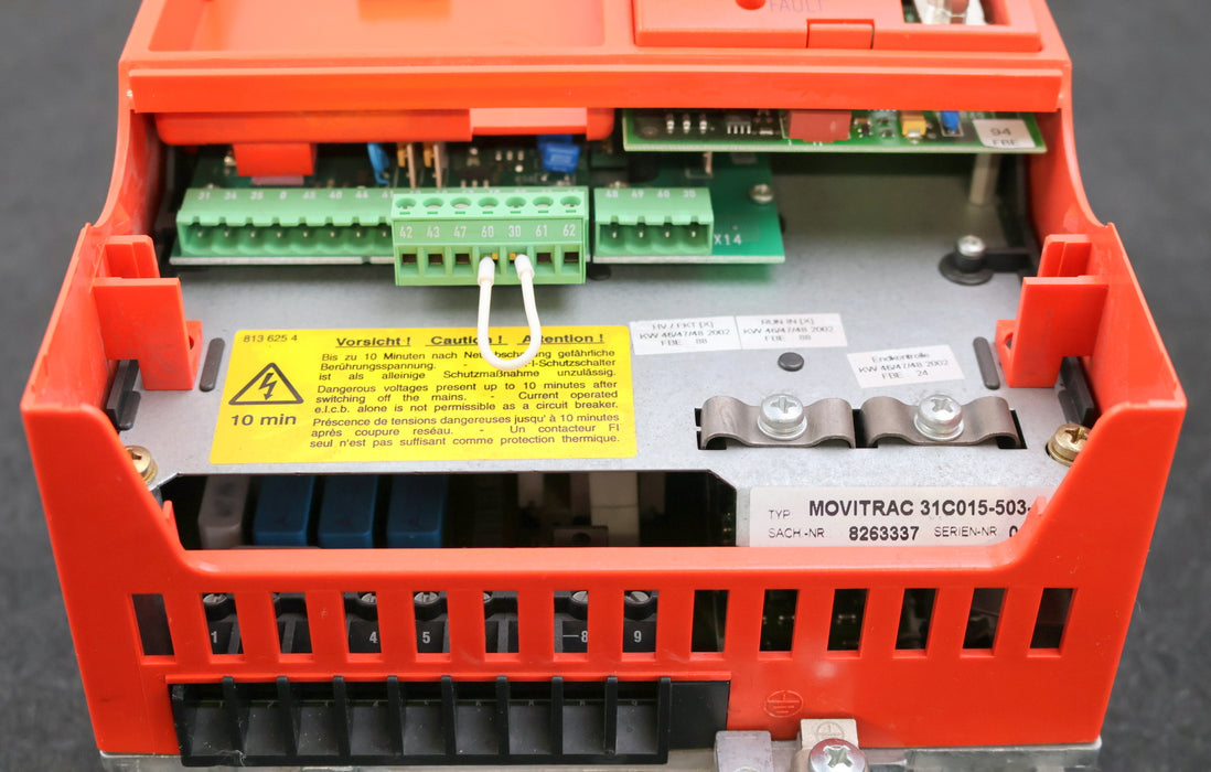 Bild des Artikels SEW-Frequenzumrichter-MOVITRAC-31C015-503-4-00-Sach-Nr.-8263337---geprüft!--