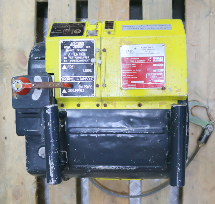 Bild des Artikels EADS-SECA-Lastenwinde-Type-5101-A-D-Höchstlast-am-Haken-2500kg---!-400Hz-!