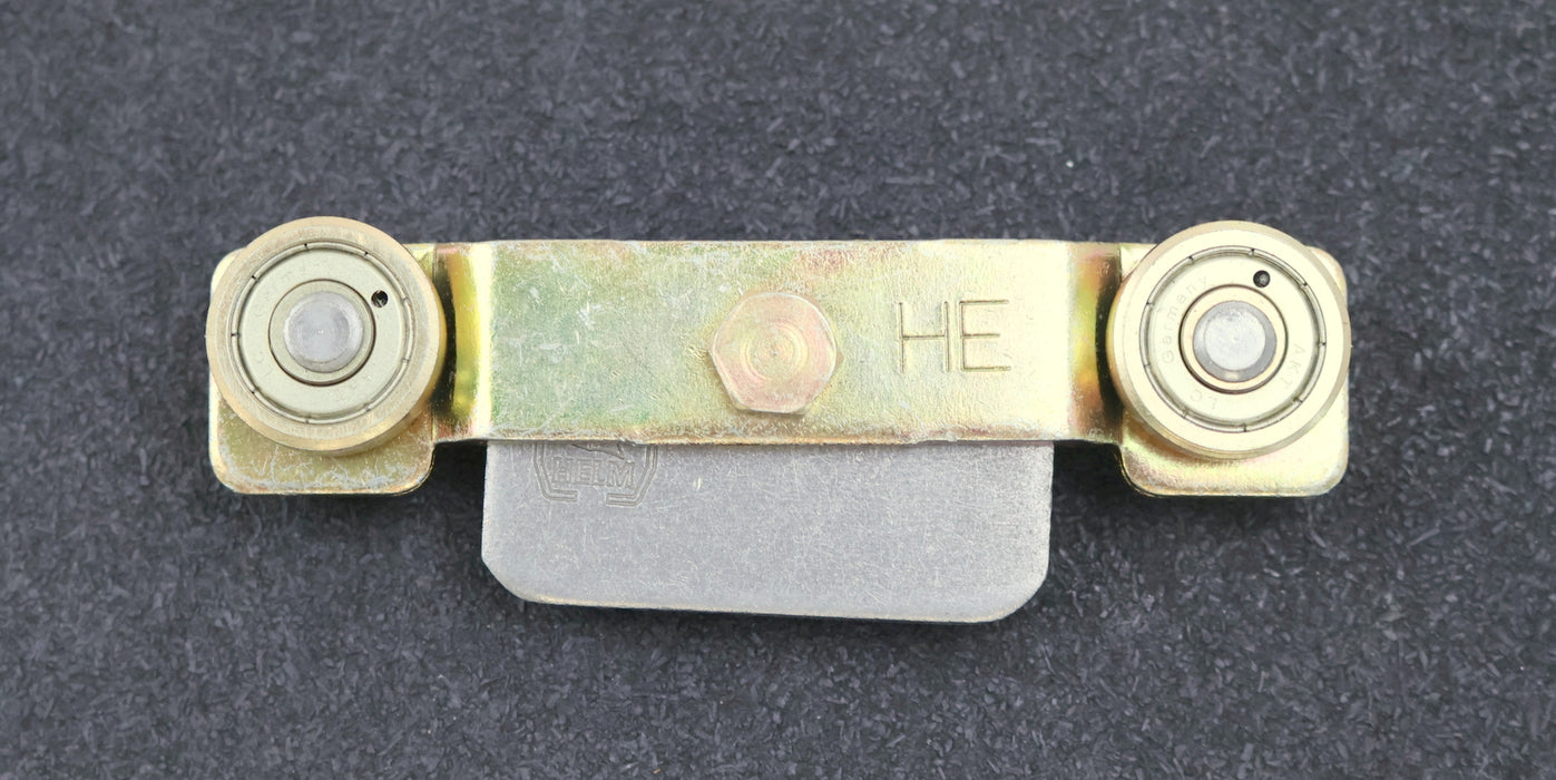 Bild des Artikels HELM-2x-Rollapparat-391-S-verzinkt-gelb-zum-Anschweißen-039121-unbenutzt-in-OVP