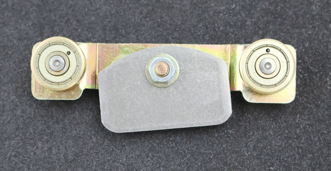 Bild des Artikels HELM-2x-Rollapparat-391-S-verzinkt-gelb-zum-Anschweißen-039121-unbenutzt-in-OVP