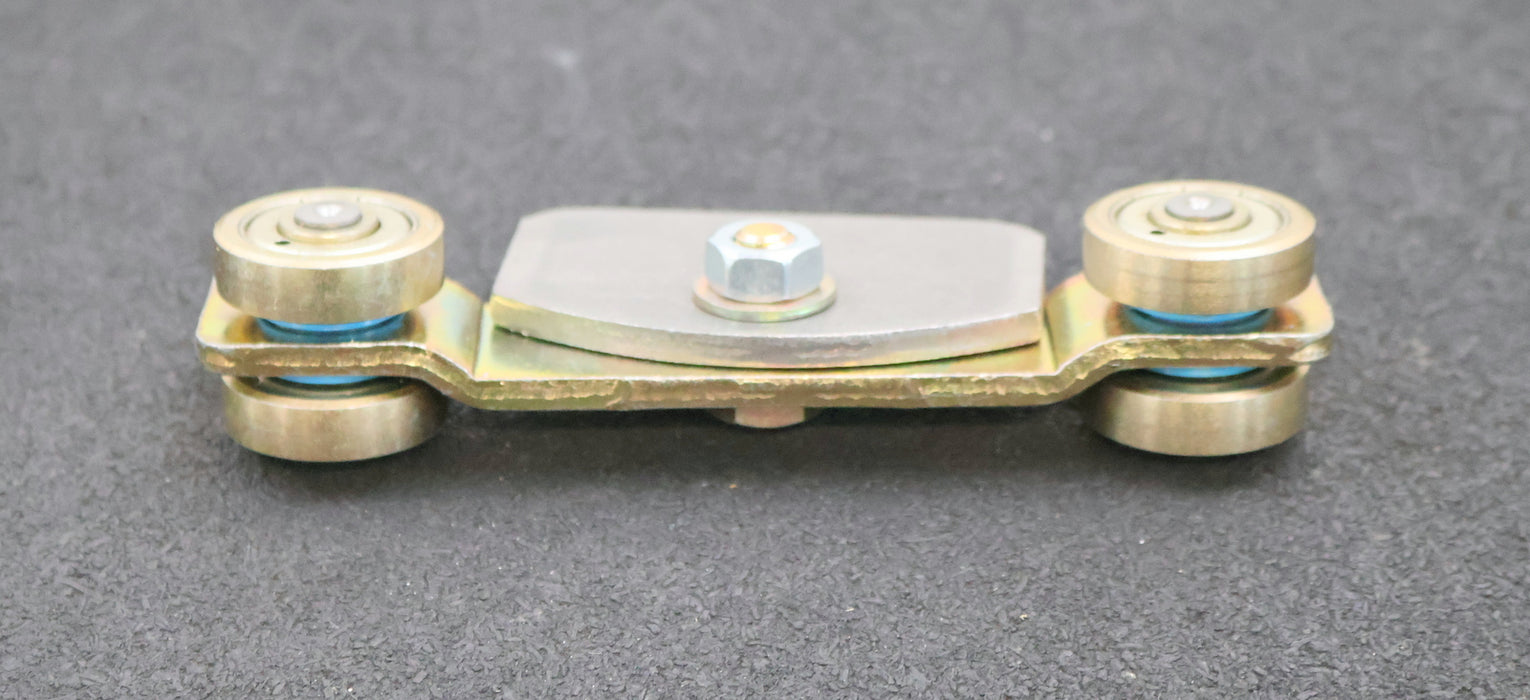 Bild des Artikels HELM-2x-Rollapparat-391-S-verzinkt-gelb-zum-Anschweißen-039121-unbenutzt-in-OVP