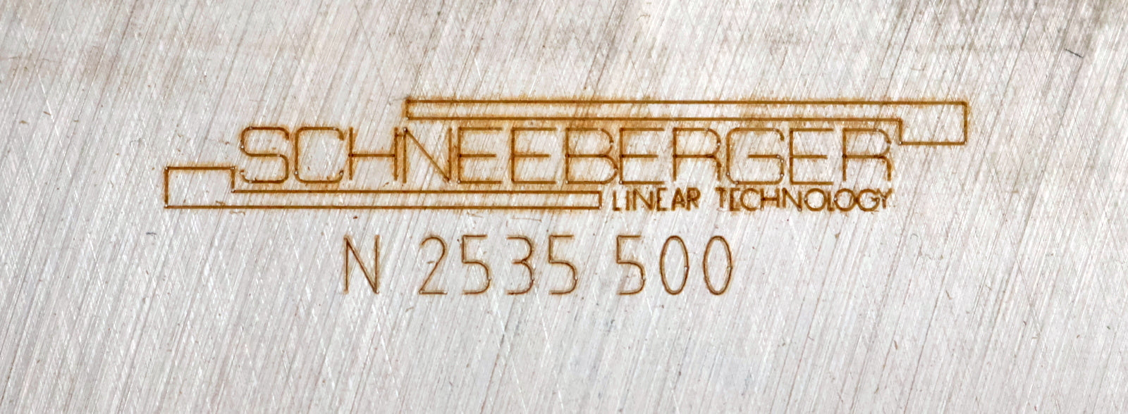 Bild des Artikels SCHNEEBERGER-Linearführung-N/O-2535-500-Gesamtlänge-500mm-mit-V-Nadellager