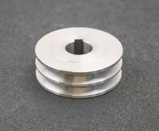 Bild des Artikels FFG-V-Keilriemenscheibe-2-rillig-SPZ1T-80x2-AußenØ-80mm-InnenØ-25mm-Breite-28mm