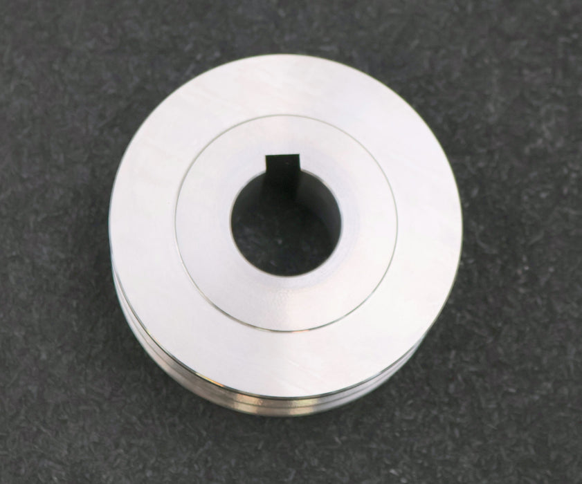 Bild des Artikels FFG-V-Keilriemenscheibe-2-rillig-SPZ1T-80x2-AußenØ-80mm-InnenØ-25mm-Breite-28mm