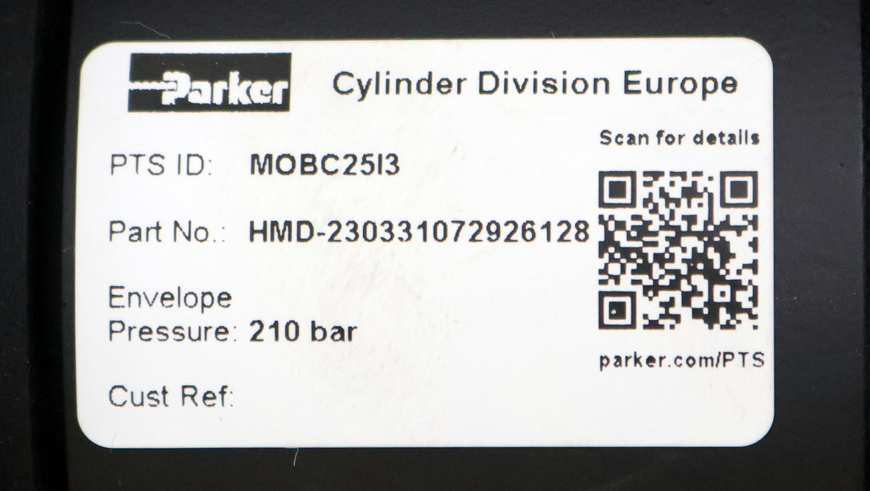 Bild des Artikels PARKER-Hydraulikzylinder-MOBC25I3-P/N-HMD-230331072926128-210bar