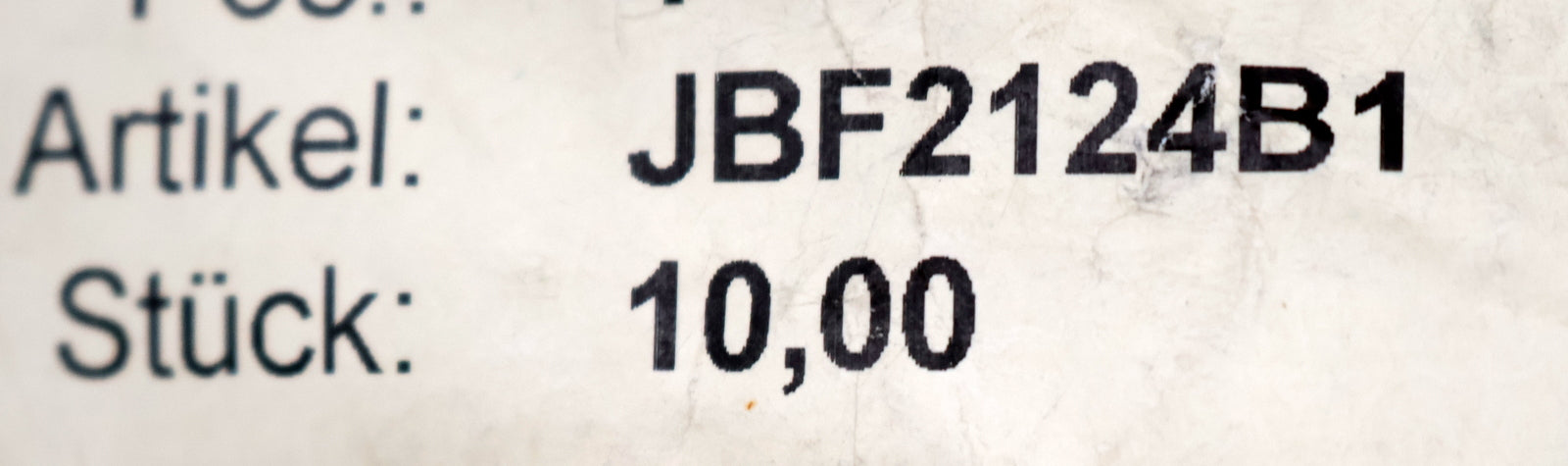 Bild des Artikels PNR-10x-Industriespritzdüsen-JBF-2124-B1-Edelstahl-spray-nozzles-unbenutzt