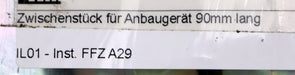 Bild des Artikels STILL-Hydraulisches-Zwischenstück-für-Anbaugeräte-Länge-90mm-Schlüsselweite-24