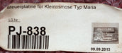 Bild des Artikels Steuerplatine-für-Kleinosmoseanlage-Typ-Maria-Platine-B400G-102-PJ-838-unbenutzt