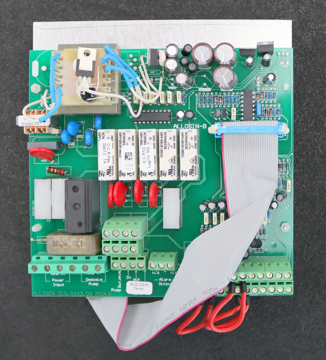 Bild des Artikels EMEC-Controller-LDOSIN-24VAC-Platine-ALLOSIN-015.0563.0B-Rev:B-unbenutzt
