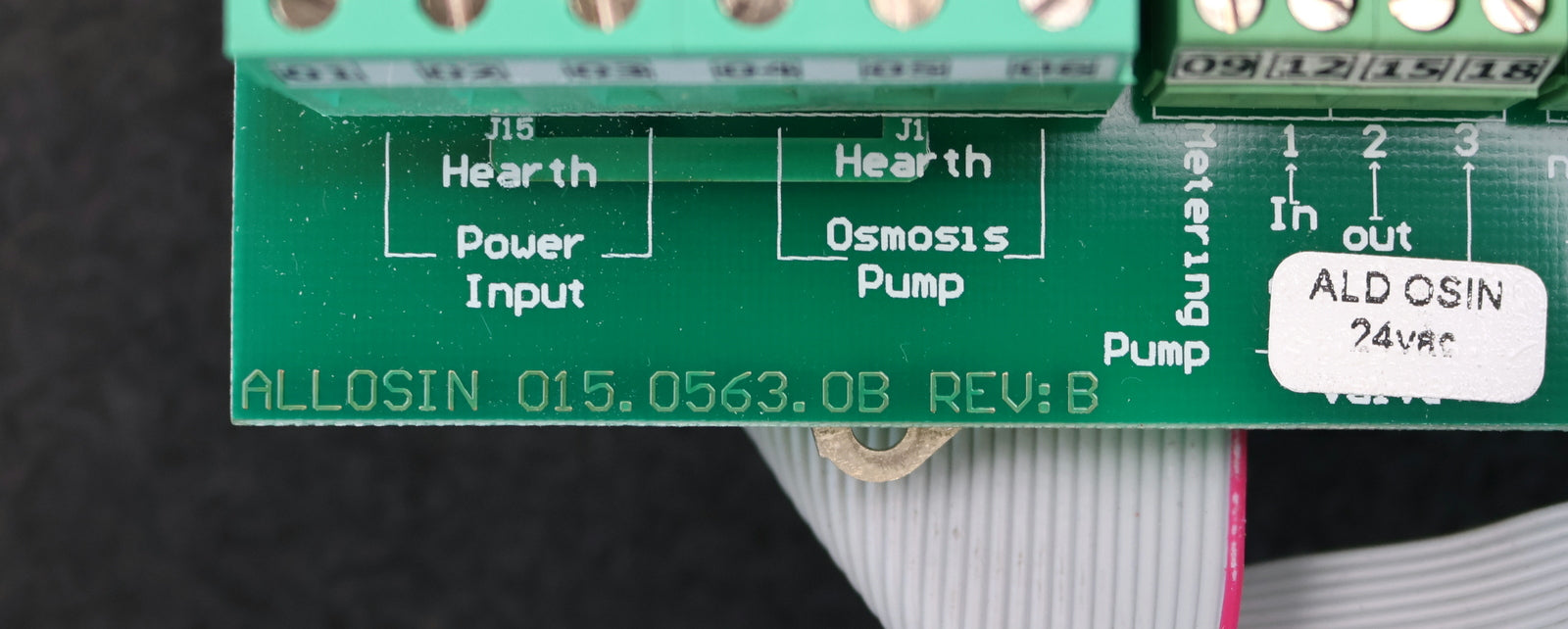 Bild des Artikels EMEC-Controller-LDOSIN-24VAC-Platine-ALLOSIN-015.0563.0B-Rev:B-unbenutzt