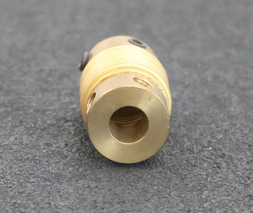 Bild des Artikels WATTS-Metallbalgkupplung-aus-Messing-für-Resolver-Gesamtlänge-43mm-unbenutzt