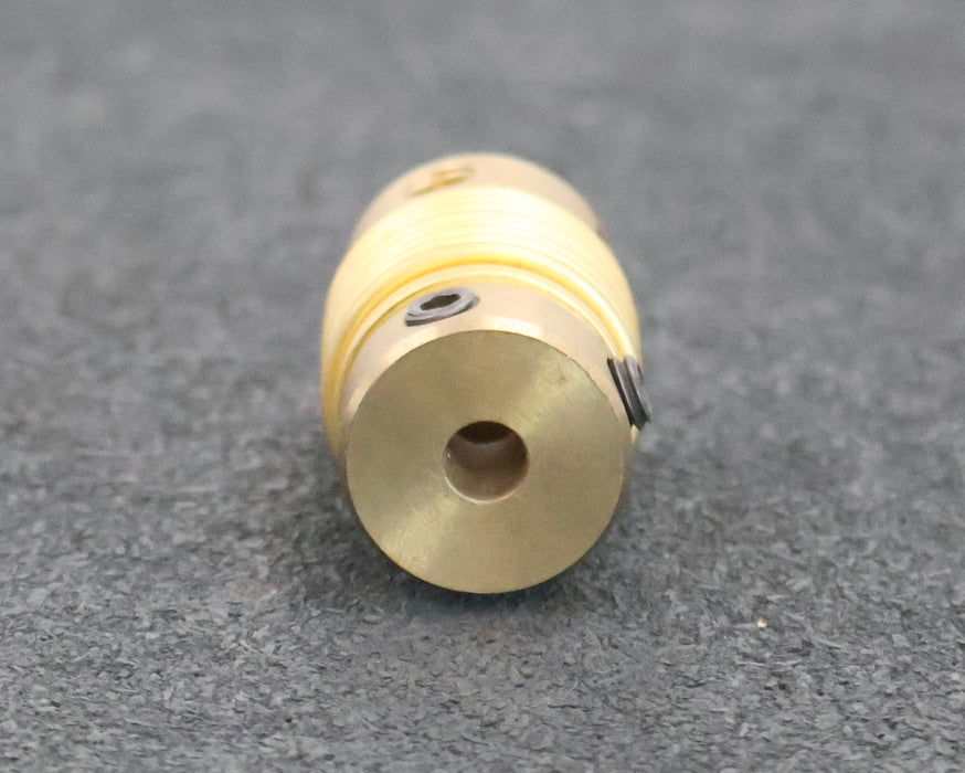 Bild des Artikels WATTS-Metallbalgkupplung-aus-Messing-für-Resolver-Gesamtlänge-43mm-unbenutzt