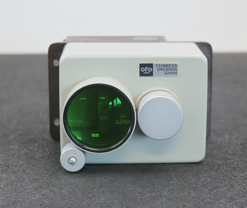 Bild des Artikels FEINMESS-DRESDEN-GMBH->OFD-Messoptik-64362-6V-/-5-W-unbenutzt-in-OVP