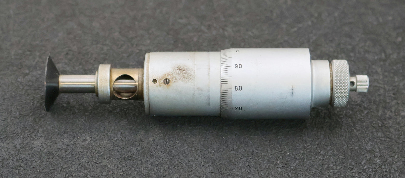 Bild des Artikels FEINMESSTECHNIK-SUHL-Mikrometerschraube-Messbereich-0-25mm-10µm-Messteller-Ø24mm