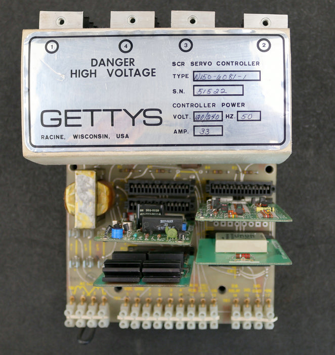 Bild des Artikels GETTYS-SCR-Servo-Controller-Type-N150-6081-1-auf-Platine-11-1010-957-120/240VAC