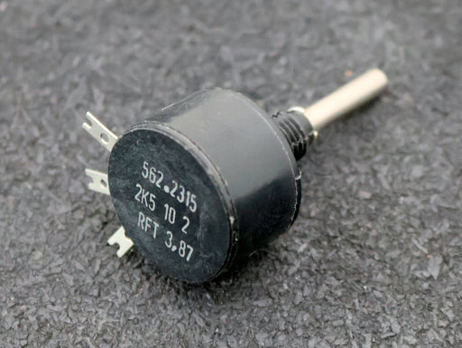 Bild des Artikels VEB-DDR-Messdrahtdrehwiderstand-562.2315-2K5-10-2-2500-Ohm-RFT-3,87-gebraucht