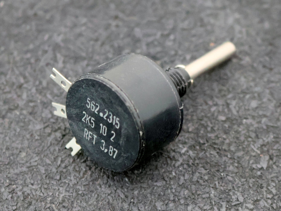 Bild des Artikels VEB-DDR-Messdrahtdrehwiderstand-562.2315-2K5-10-2-2500-Ohm-RFT-3,87-gebraucht