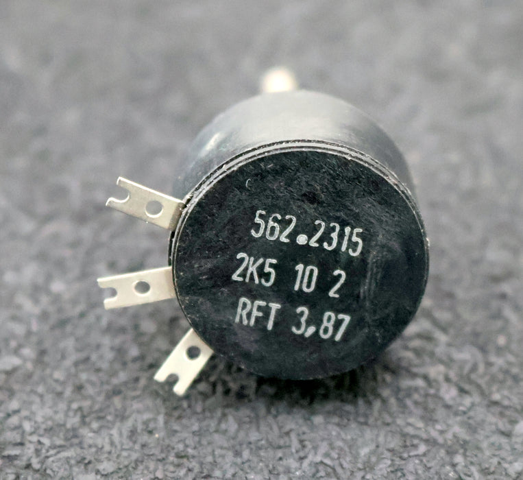 Bild des Artikels VEB-DDR-Messdrahtdrehwiderstand-562.2315-2K5-10-2-2500-Ohm-RFT-3,87-gebraucht