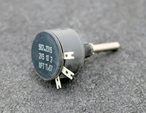 Bild des Artikels VEB-DDR-Messdrahtdrehwiderstand-562.2315-2K5-10-2-2500-Ohm-RFT-7,87-gebraucht