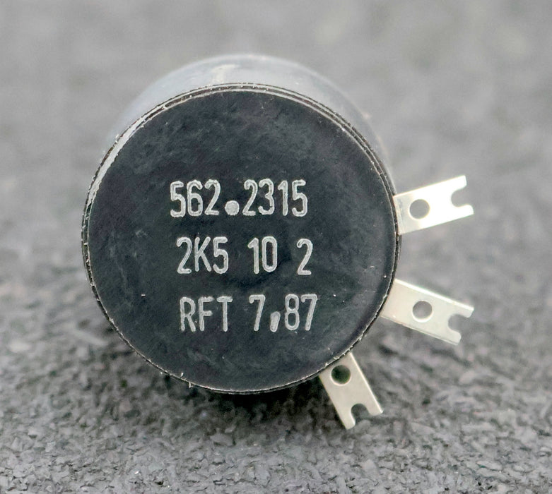 Bild des Artikels VEB-DDR-Messdrahtdrehwiderstand-562.2315-2K5-10-2-2500-Ohm-RFT-7,87-gebraucht