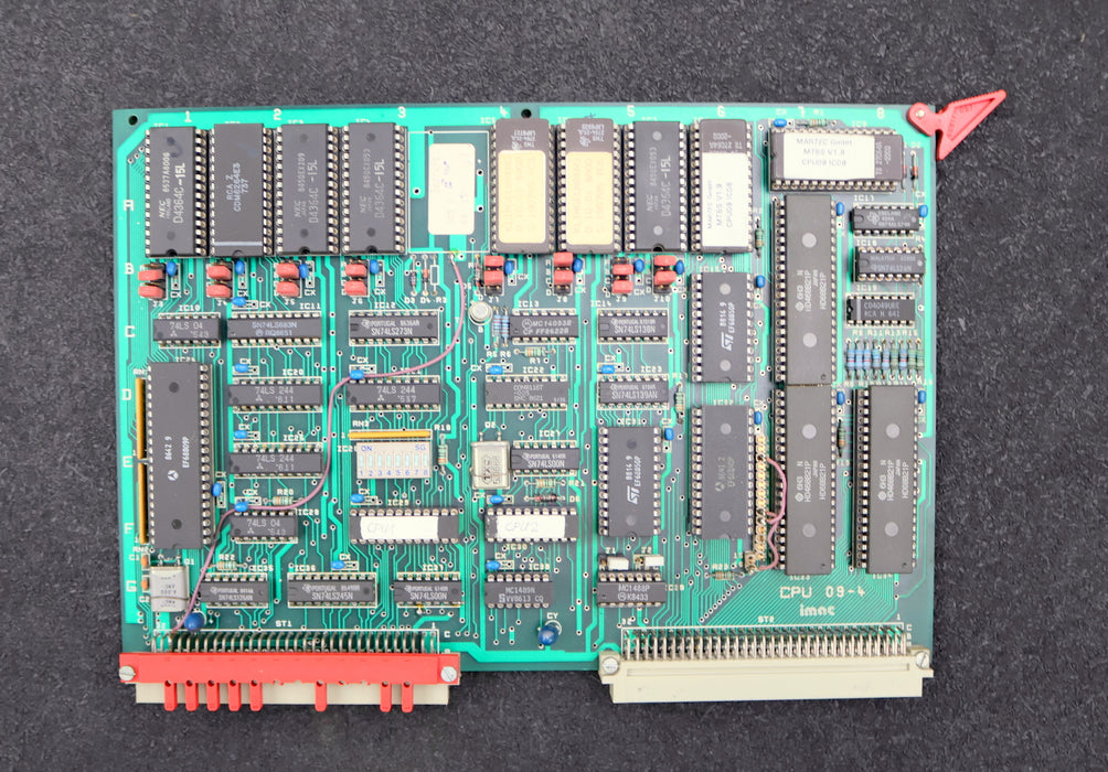 Bild des Artikels IMAC-KLINGELNBERG-Einschubplatine-CPU-09-4-komplett-mit-allen-EPROMS-CPU1,-CPU2