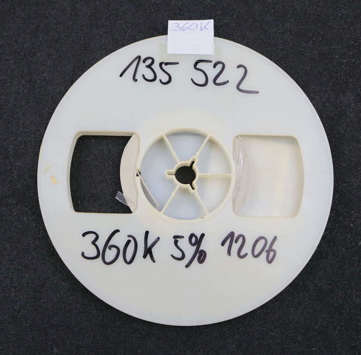 Bild des Artikels 500x-SMD-Widerstand-360kΩ-1206-360000-Ohm-Model-1206-7"-reel-with-500-units