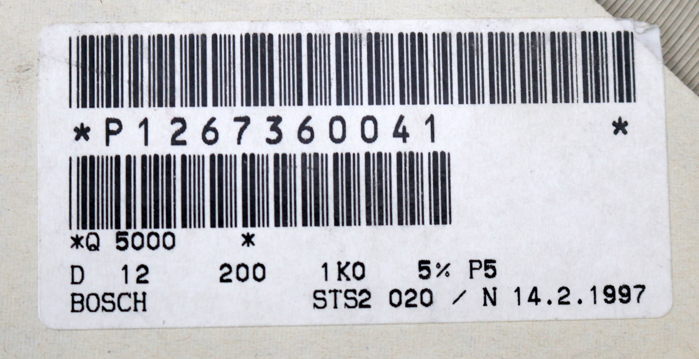 Bild des Artikels BOSCH-4000x-SMD-Widerstand-1kΩ-1-267-360-041-1000-Ohm-Model-0805