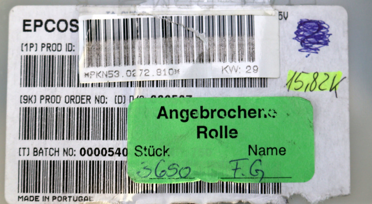 Bild des Artikels EPCOS-2000x-SMD-Widerstand-15,82kΩ-15820-Ohm-Model-PKN53.0272.810