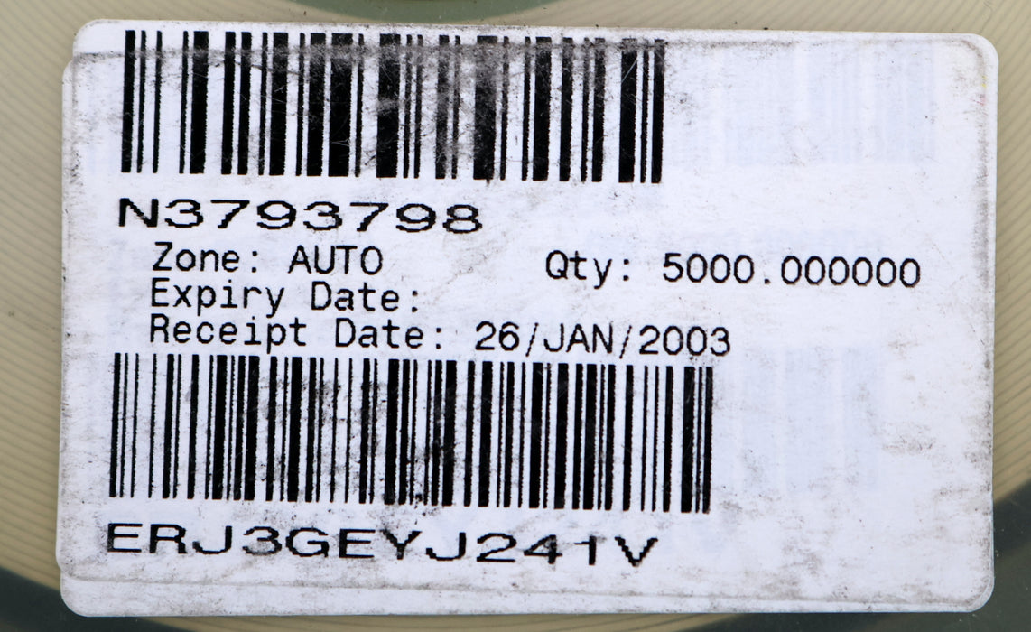 Bild des Artikels PANASONIC-5000x-SMD-Widerstand-240Ω-0103158204-240-Ohm-Model-ERJ3GEYJ241V