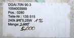 Bild des Artikels VISHAY-3000x-SMD-Widerstand-240kΩ-CRCW1206-RT1-240000-Ohm-Model-135515