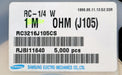 Bild des Artikels SAMSUNG-2500x-SMD-Widerstand-1MΩ-1206-1000000-Ohm-Model-RC3216J105CS-RC-1/4W