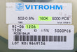 Bild des Artikels VITROHM-3000x-SMD-Widerstand-150kΩ-1206-150000-Ohm-Model-502