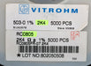 Bild des Artikels VITROHM-5000x-SMD-Widerstand-2,4kΩ-RC0805-2400-Ohm-Model-503